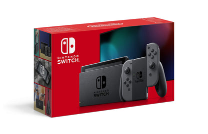 Nintendo Switch Console - Model 0045496452605 - Grey Color - Versatile Gaming System