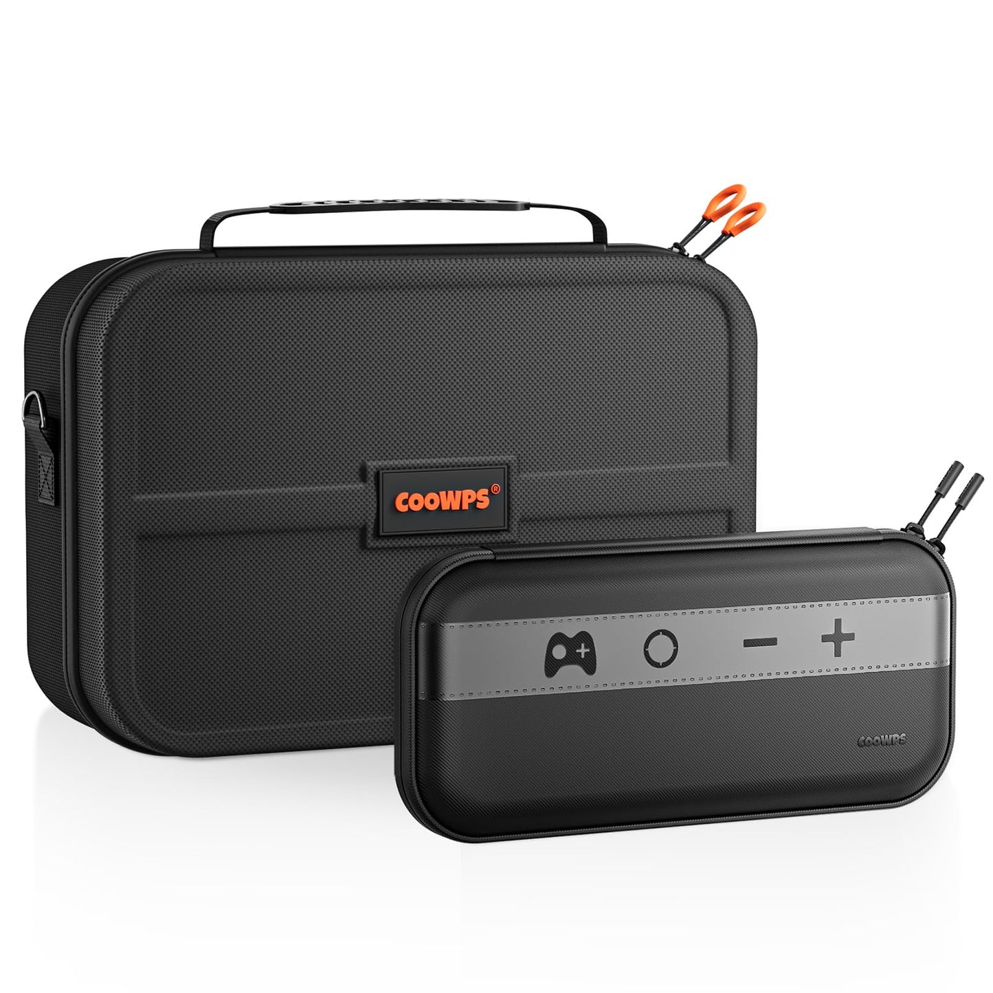 COOWPS for Nintendo Switch 2 Carrying Case 2025  Includes All-In-One Case and Slim Cases  Game Card Slots  Portable Full Protection Travel Storage Bag for Switch 2 Console Pro Controller Accessories