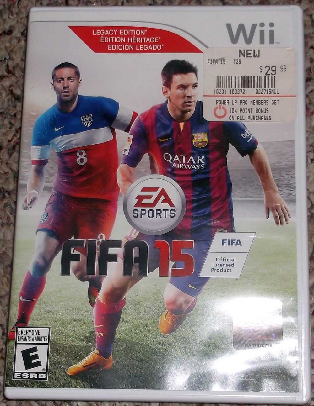Electronic Arts FIFA 15 - Wii (Model: 73330) - Soccer Video Game for Nintendo Wii