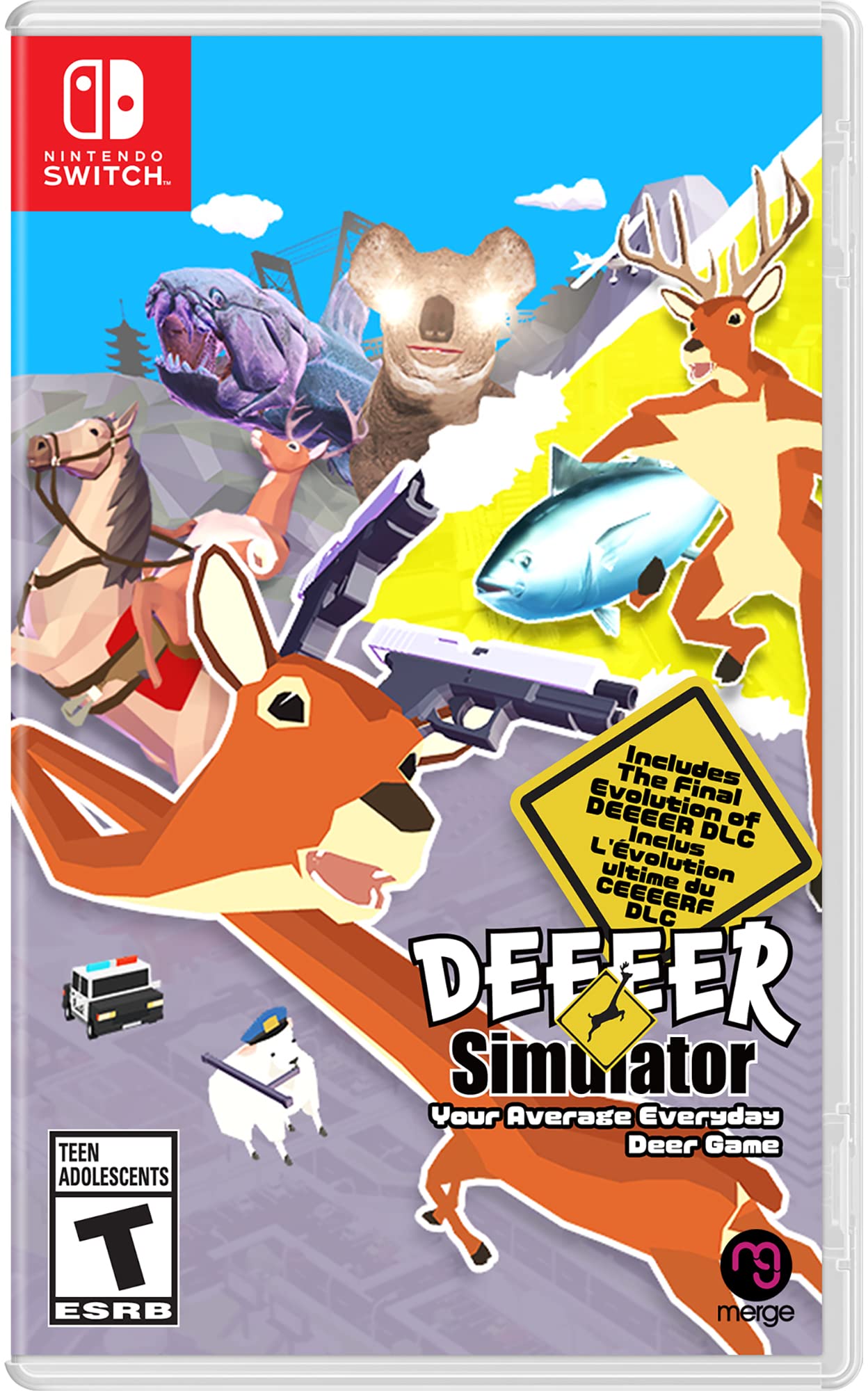 Merge Games DEEEER Simulator: Your Average Everyday Deer Game for Nintendo Switch