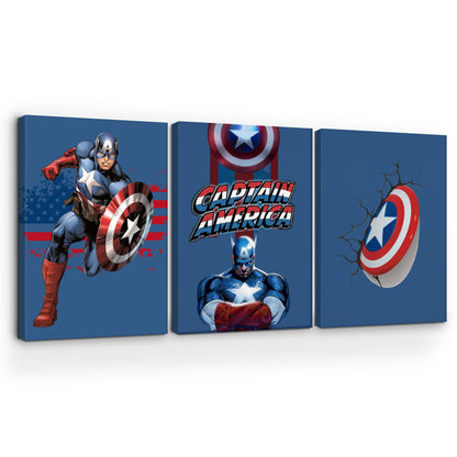 Captain America Wall Canvas