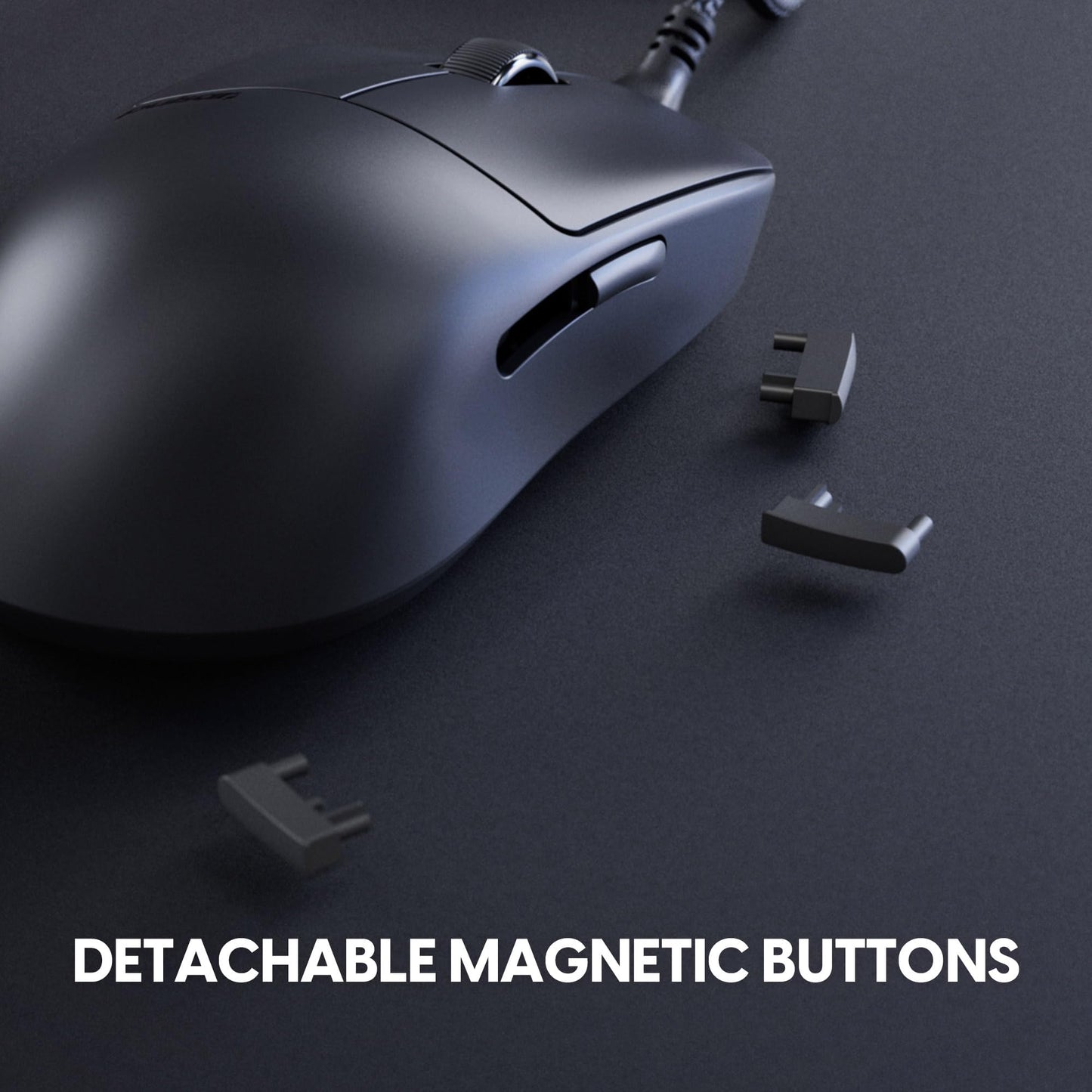 Pulsar Gaming Gears X2A Wired Gaming Mouse - Ultra Lightweight, 26000 DPI, Optical Switch, Medium, Black