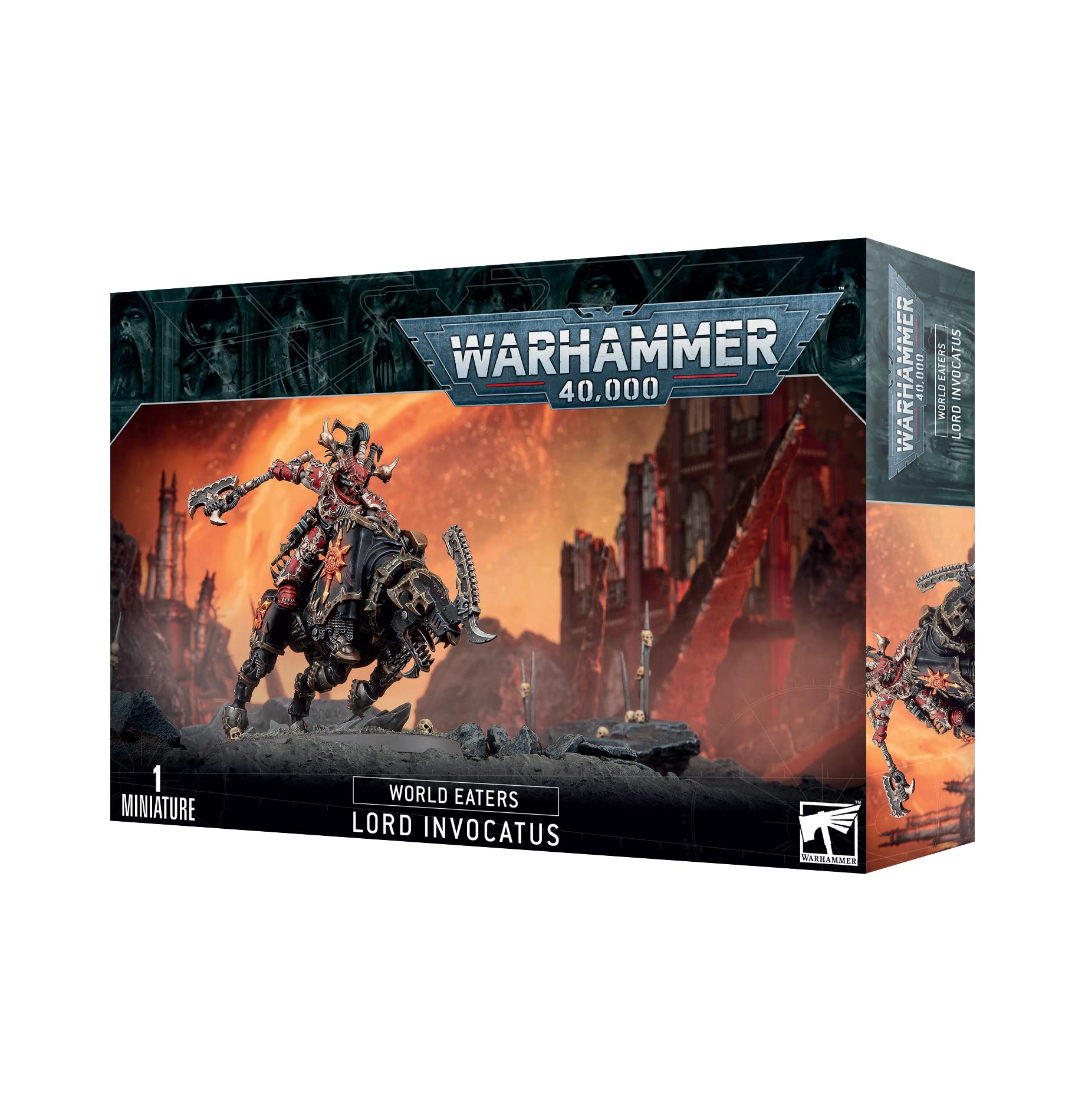 GAMES WORKSHOP Warhand tool 40 000 World Eaters: Lord Invocatus  Red