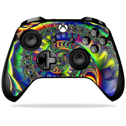 MIGHTY SKINS Xbox One X Controller Skin - Acid Vinyl Decal Wrap, Durable & Easy to Apply, Model MIXBONXCO-Acid