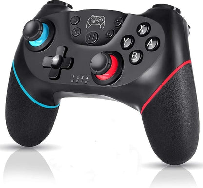 YUDEG Wireless Pro Controllers for Switch/Lite/Switch 2 - 2 Pack, Black & Blue