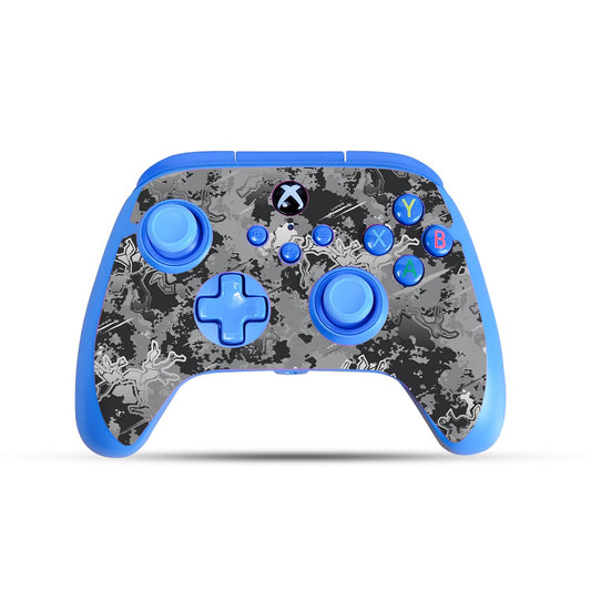 Gaming Skin Compatible with PowerA Xbox Series X|S Enhanced Wired Controller - Viper Urban - Premium 3M Vinyl Protective Wrap Decal Cover - Easy to Apply | Crafted in The USA by MightySkins