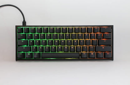 Ducky One 2 Pro Mini Mechanical Keyboard - RGB LED, Cherry Speed Silver, Model DKON2061ST-PUSPDAZT1