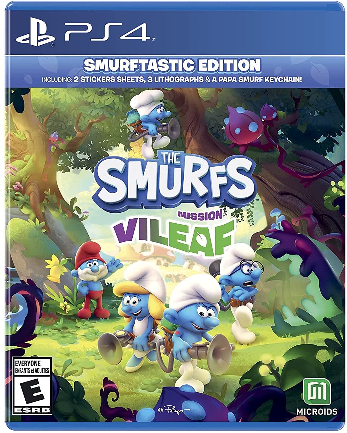 Maximum Games The Smurfs: Mission Vileaf - Smurftastic Edition PS4 Multi-Colored 12144_US
