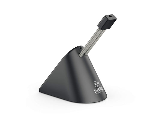 Glorious Mouse Bungee - Flexible Cable Management for Gaming - Black - Model G-MB-BLACK - Durable Rubber Material