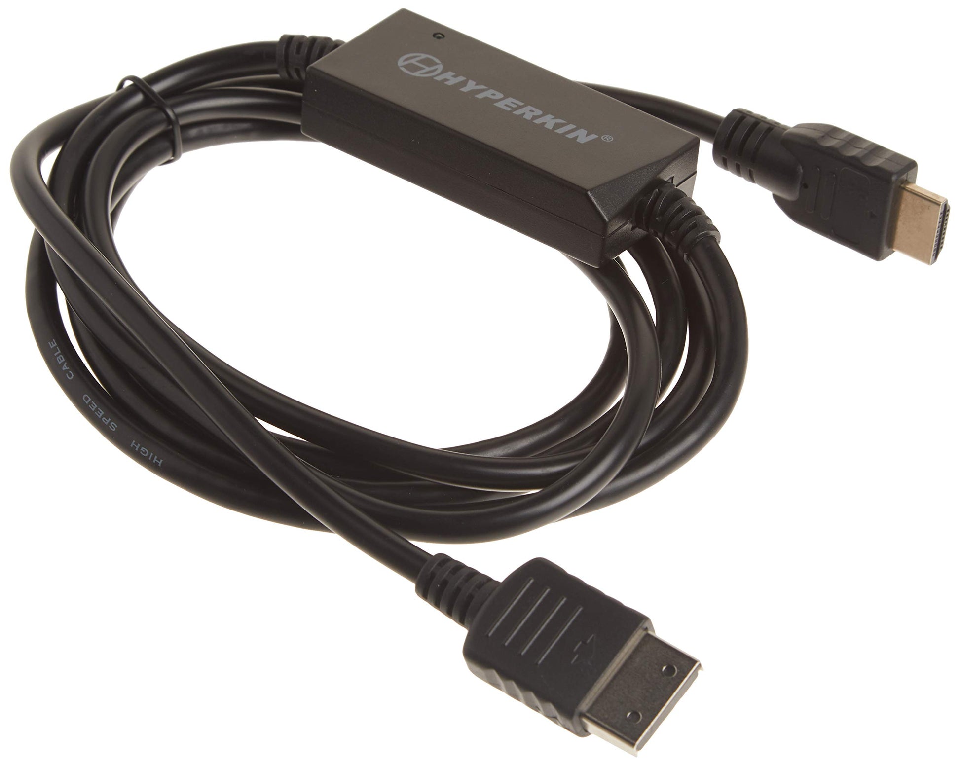 Hyperkin HD Cable for Dreamcast - Black, Model M07323, High-Quality Video Output