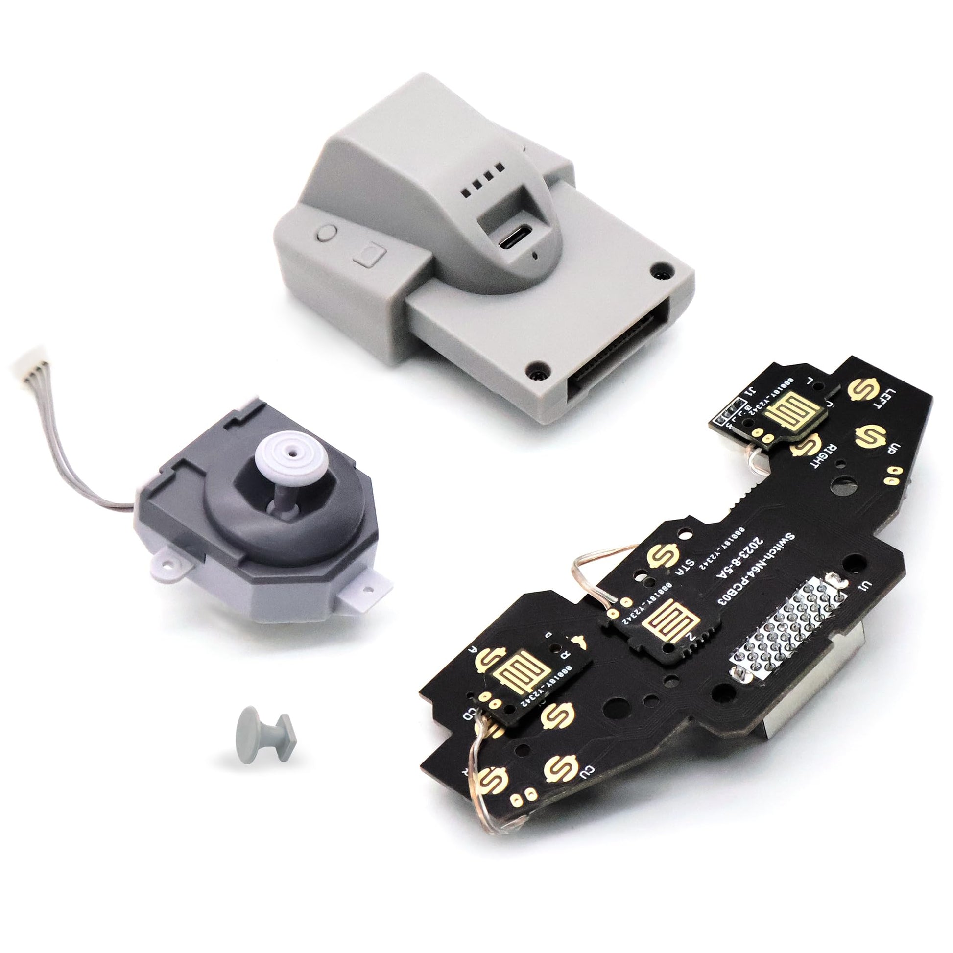 Mod Kit for Original N64 Controller - Make N64 Controller Compatible with Nintendo Switch - Easy Installation, Long Battery Life