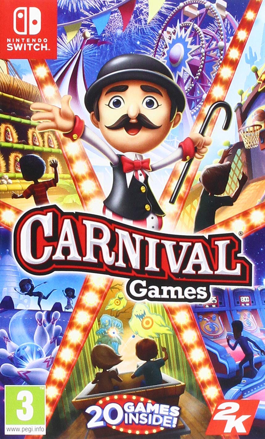 2K Games Carnival Games for Nintendo Switch - Fun Family Multiplayer, Model 222068