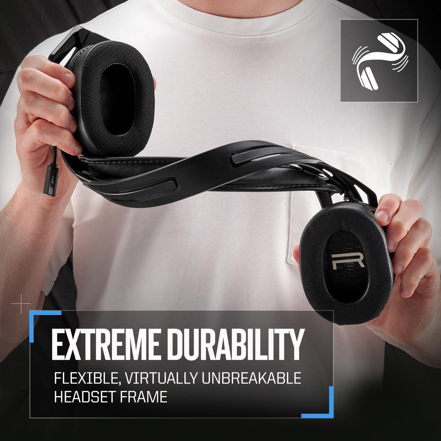 RIG 800 PRO HS Wireless Gaming Headset - Multi-Function Base Station for PS4, PS5, PC, Mac - Black - Up to 60 Hour Battery - Model 10-133