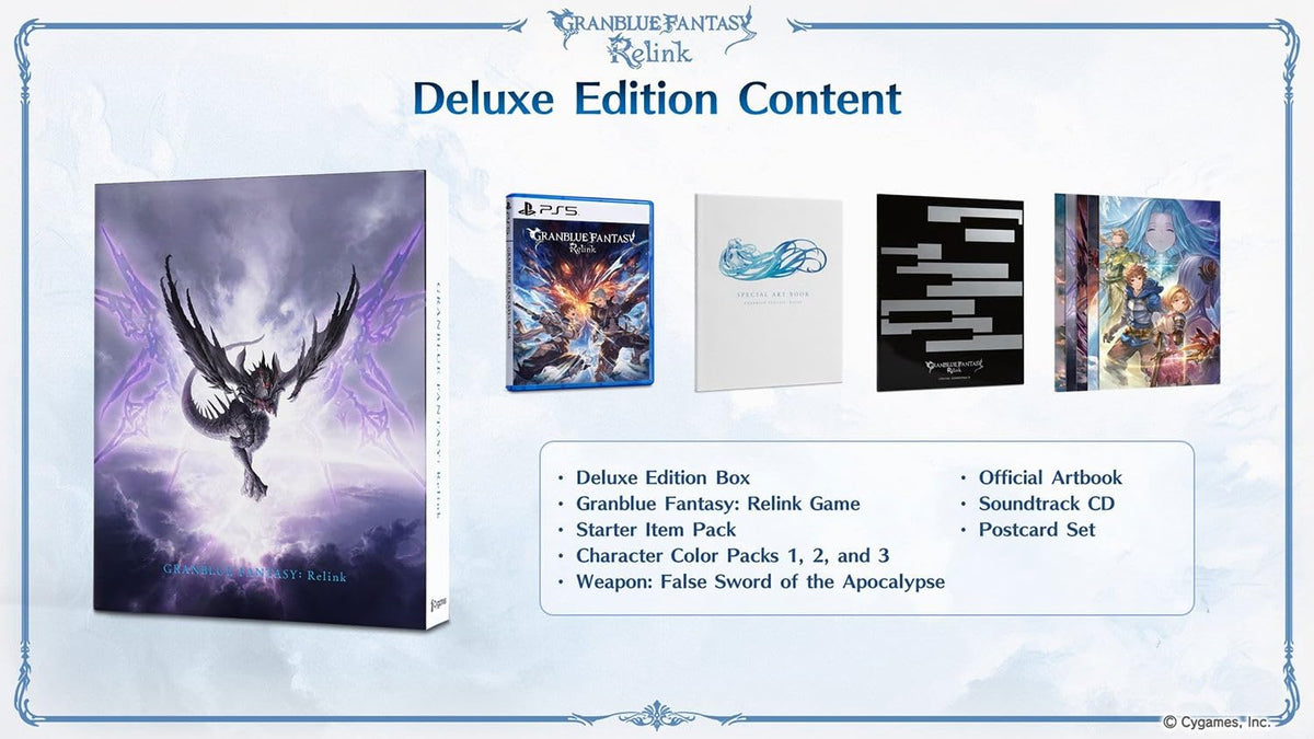 Granblue Fantasy: Relink PS5 Deluxe
