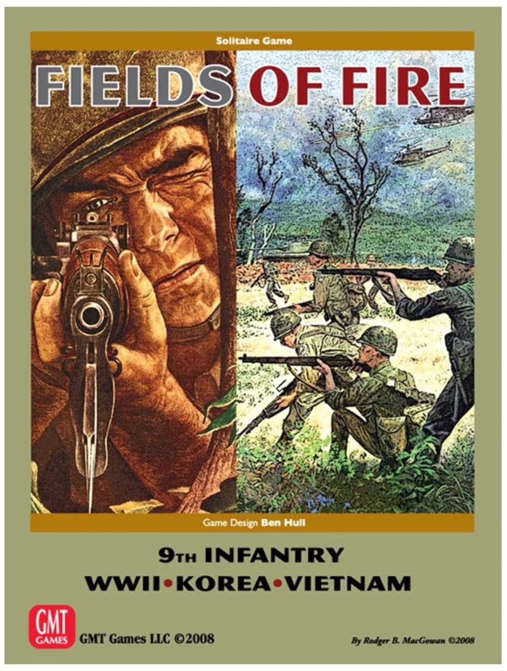 GMT Games Fields of Fire 2nd Edition Board Game - Cardboard, Model 211593
