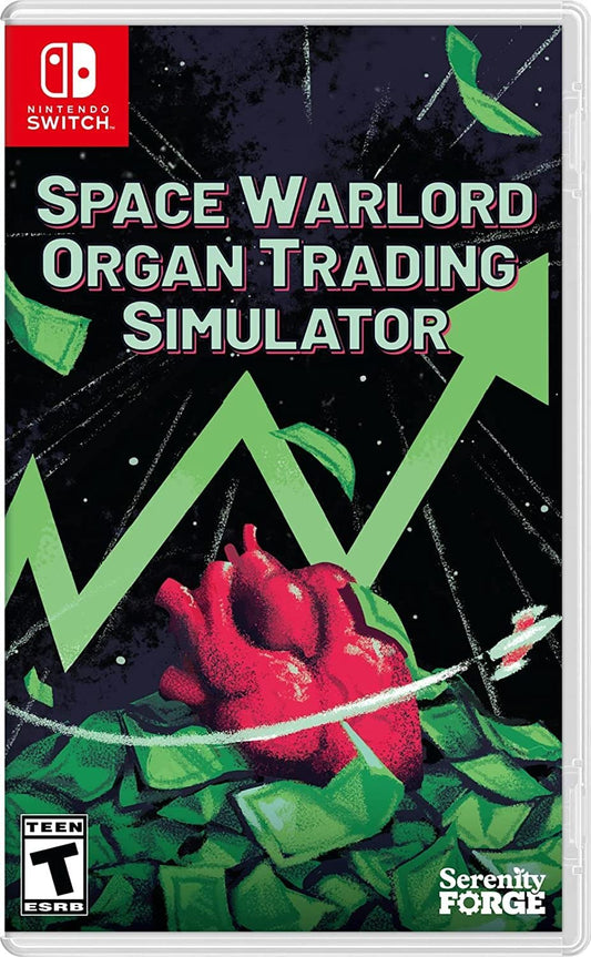Serenity Forge Space Warlord Organ Trading Simulator - Premium Physical Edition for Nintendo Switch, Multi-Colored, Model GQT640519SWI