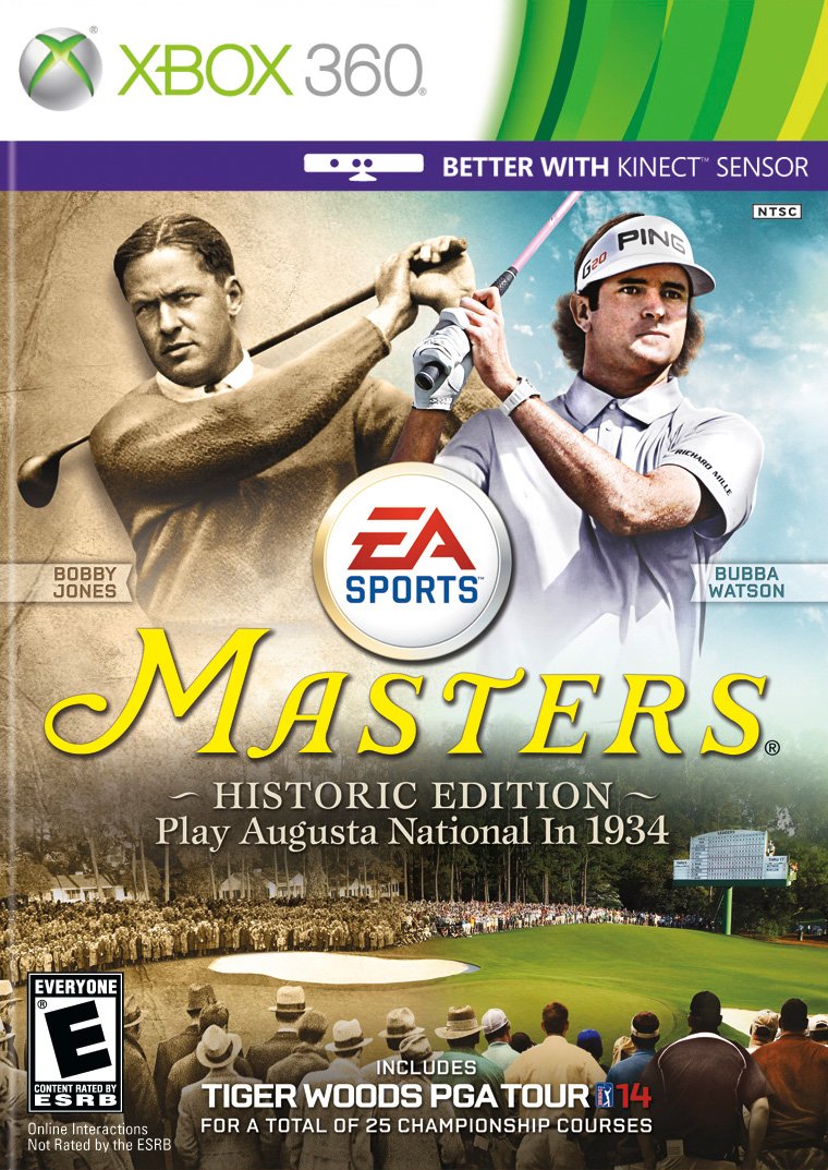 EA Sports Tiger Woods PGA TOUR 14: Masters Historic Edition - Xbox 360, Model 73022