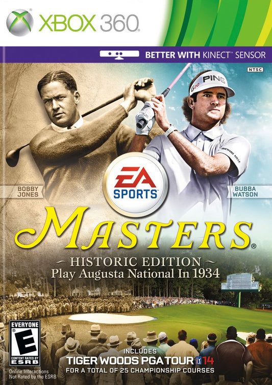 EA Sports Tiger Woods PGA TOUR 14: Masters Historic Edition - Xbox 360, Model 73022