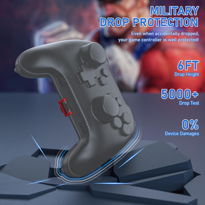 Tiiletzote Controller Case for Nintendo Switch Pro - Black, Travel Storage Bag for Game Controller, Model T-CB16-SWPBlack