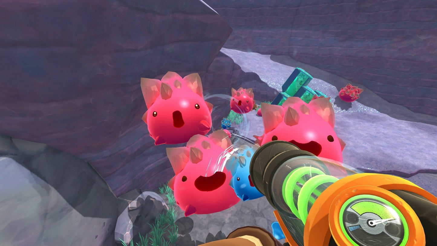 Skybound Games Slime Rancher - Xbox One Game, Model 3002, Fun Adventure Gameplay