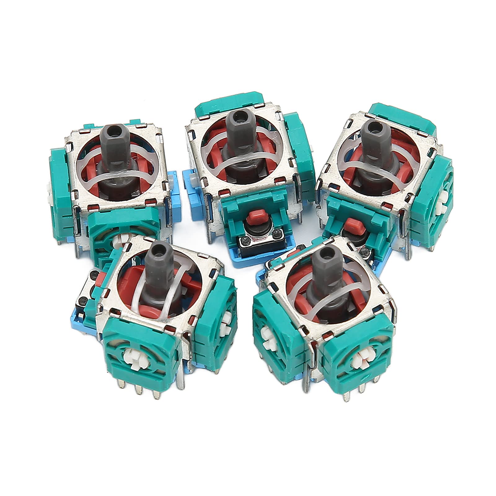 5Pcs 3D Joystick Replacement for Gamepad  3D Analog Sensor Joystick Thumb Stick for PS 5 Game Controller