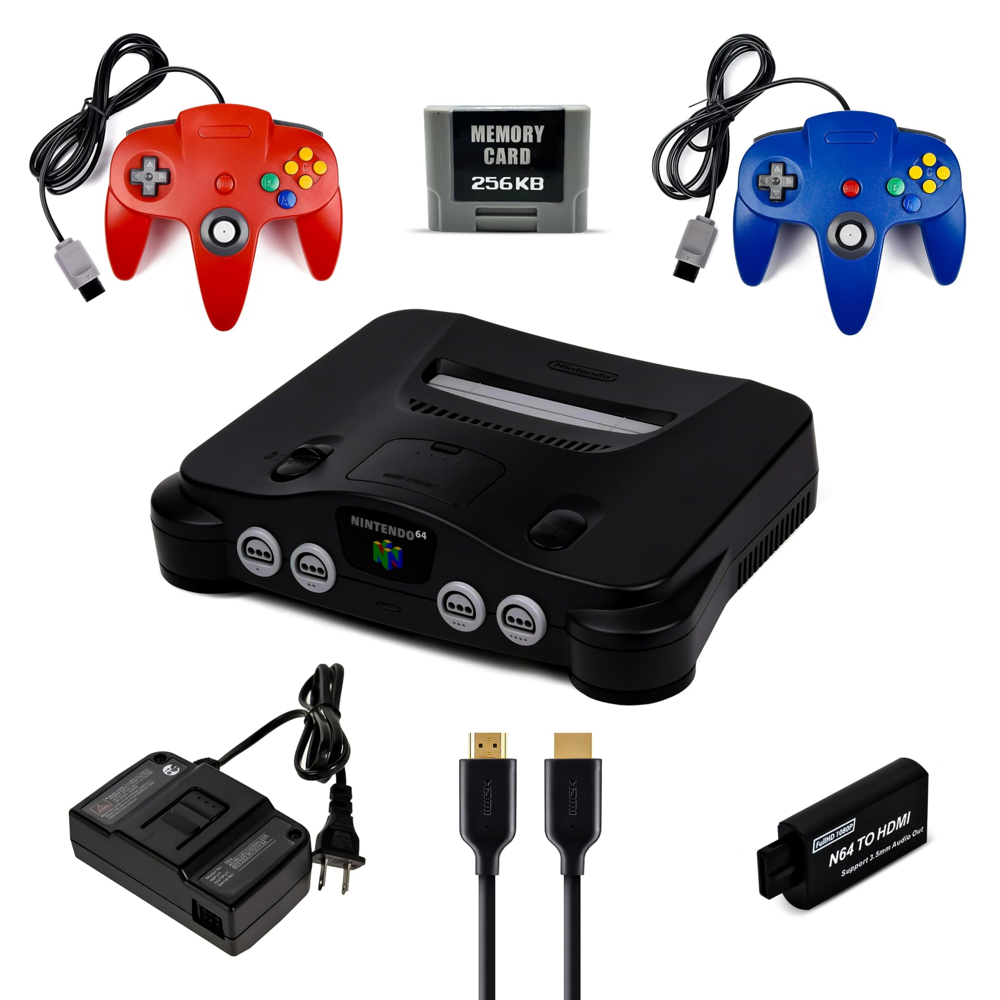Nintendo 64 Console  fine Bundle (refurbished)