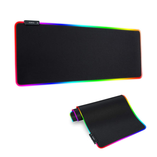 Itopfox RGB Gaming Mouse Pad - Large Extended 800x300mm, Anti-Slip Rubber, Waterproof, 14 Lighting Modes, Model ITMD02