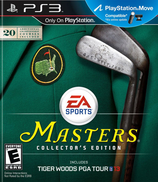 Tiger Woods PGA TOUR 13: The Masters Collectors Edition - Playstation 3