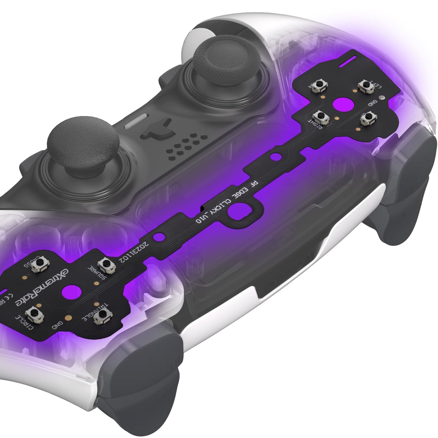 eXtremeRate PS5 Edge Face Buttons Clicky Kit - Custom Tactile Dpad Action Buttons, Model DHYEG001, P5 Edge Face Clicky Kit