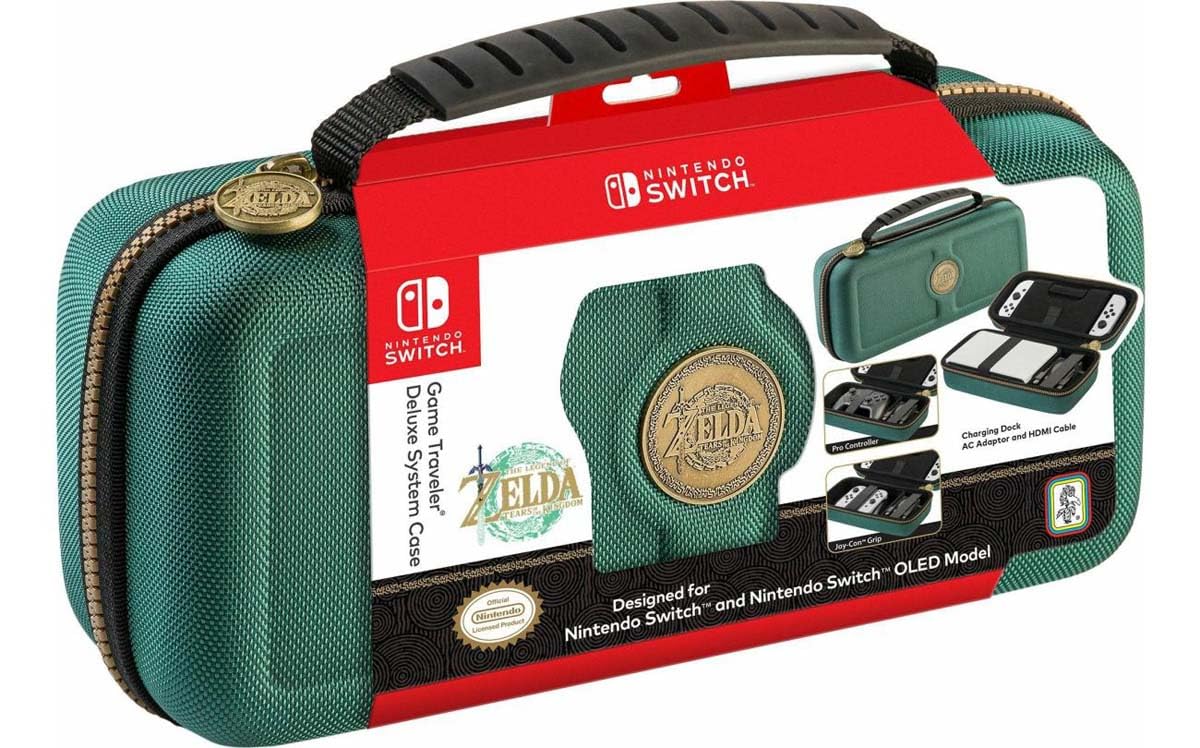 Nintendo The Legend of Zelda OLED Switch Tpartyl Case - Green