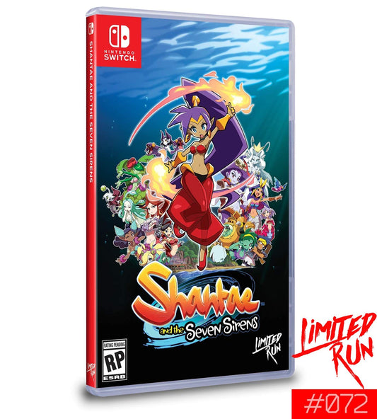 Limited Run Shantae and The Seven Sirens - Action-Adventure Game for Nintendo Switch