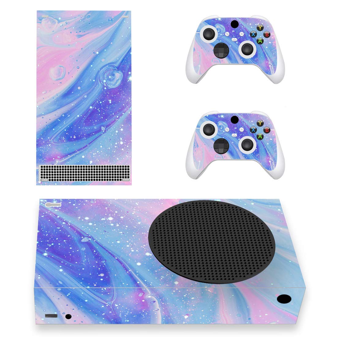 PlayVital Fantasy Trip Custom Vinyl Skins for Xbox Core Wireless Controller  Wrap Decal Cover Stickers for Xbox Series S Console Controller
