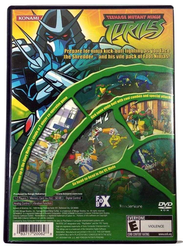 Konami Teenage Mutant Ninja Turtles Action Figures - Classic Design, Collectible Toys