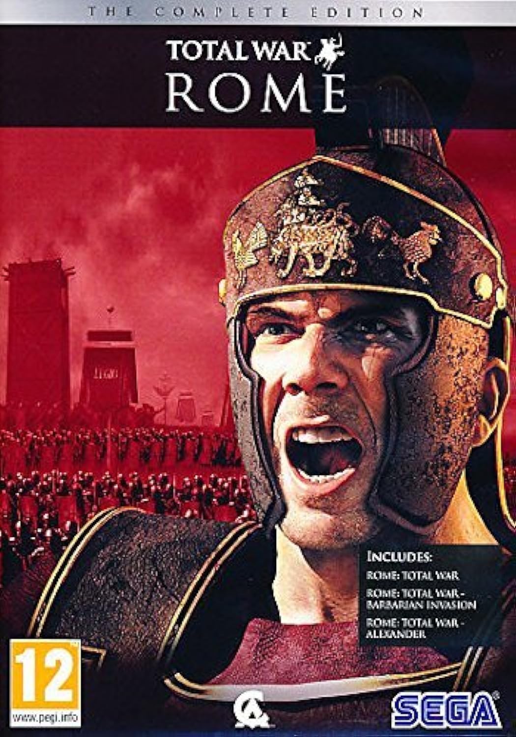 SEGA Rome Total War Complete Edition (PC DVD) - Strategy Game, Model PC39141