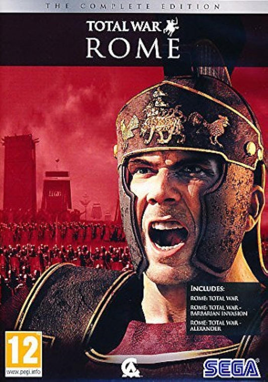 SEGA Rome Total War Complete Edition (PC DVD) - Strategy Game, Model PC39141
