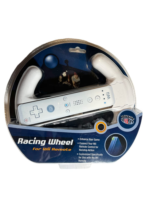 iconcepts Racing Wheel for Wii Remote - Model wii-430-FIVE, Enhanced Gaming Experience