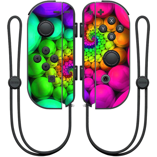 MIGHTY SKINS Nintendo Joy-Con Controller Skin Wrap - Hallucinate Design, NIJOYCO-Hallucinate