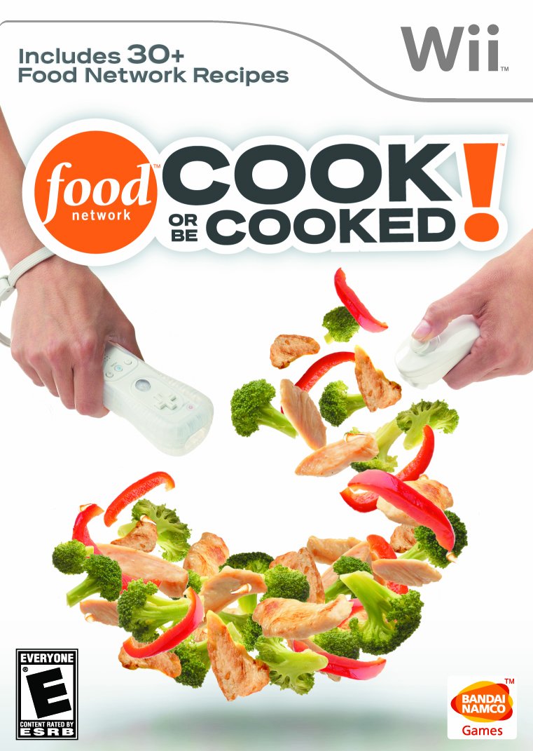 Bandai Namco Food Network: Cook or be Cooked - Nintendo Wii Game, Model 80020