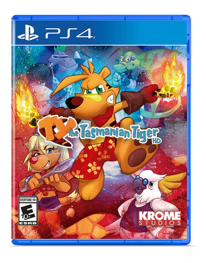 Krome Studios Ty The Tasmanian Tiger HD - PlayStation 4 Game, Model KS01659, HD Graphics, Action-Adventure Fun