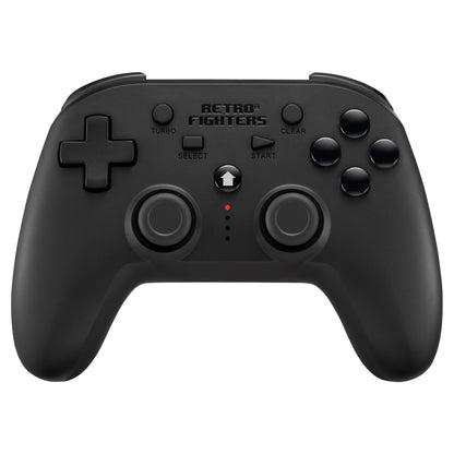 Retro Fighters Wireless Controller for PS1, PS2, PS3, PS Classic, Switch & PC - Black