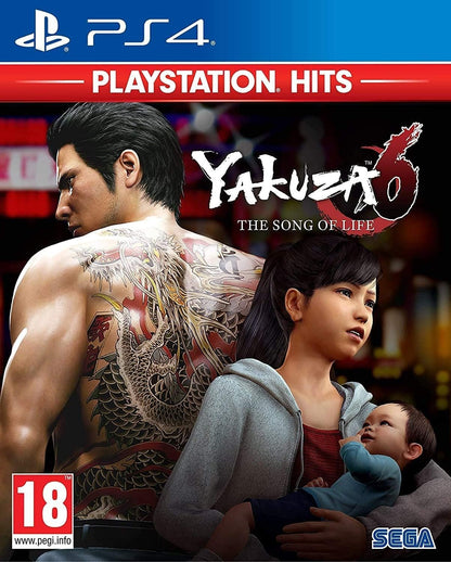 SEGA Yakuza 6: The Song of Life PS4 Game - Model 033438.004, Action-Adventure RPG