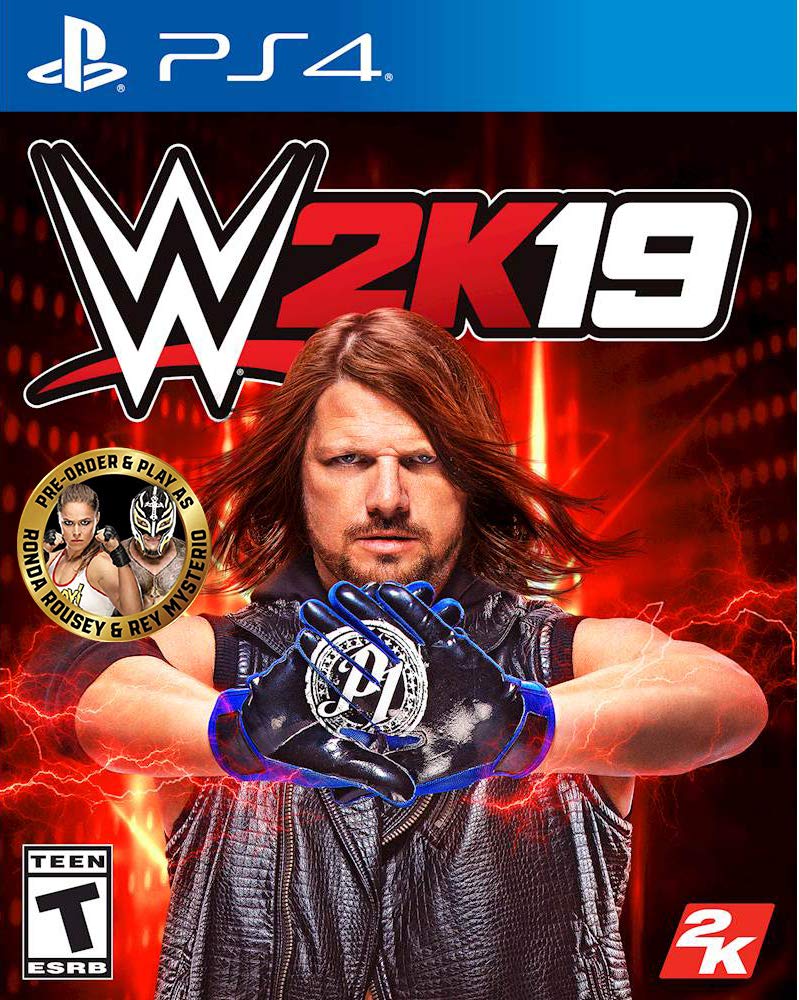 2K WWE 2K19 Video Game for PS4 - Model 222756 - Action, Sports, Wrestling