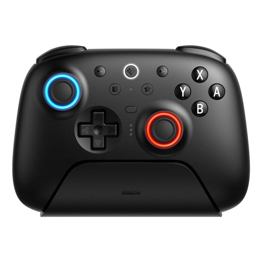 8Bitdo Ultimate 2 Bluetooth Controller for Switch/Switch 2 & Windows PC  Switch Pro Controller with TMR Joysticks  Switchable Hall Effect/Tactile control buttons  Vibration and Motion Control - Black