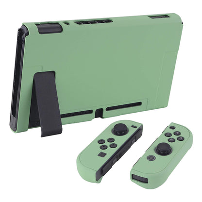 eXtremeRate PlayVital Back Cover for Nintendo Switch - Hard Shell, Customized, Matcha Green, Model NTP339