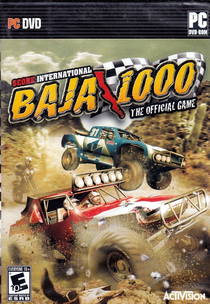 ACTIVISION Score International: BAJA 1000 - PC Game, Model 047875356191
