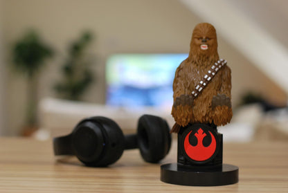 Exquisite Gaming Cable Guy: Star Wars Chewbacca Phone/Controller Holder - Multi Color, Model CGCRSW300146