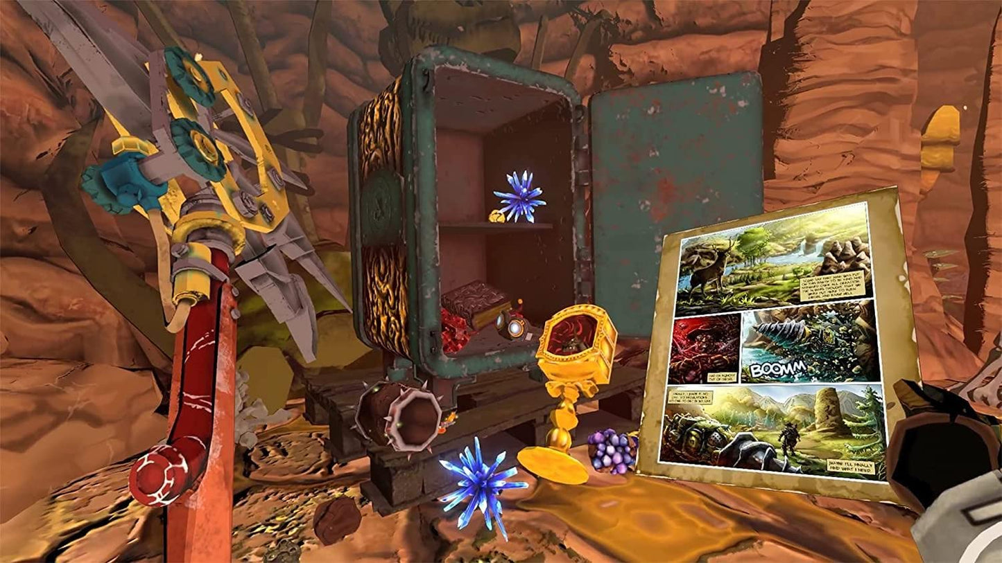 Sony Cave Digger 2: Dig Harder (VR) - Model 1219157 - White Color, Engaging Virtual Reality Experience