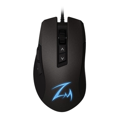 Zalman GM7 RGB Optical Gaming Mouse, PMW3360 Sensor, 12,000 DPI, Black