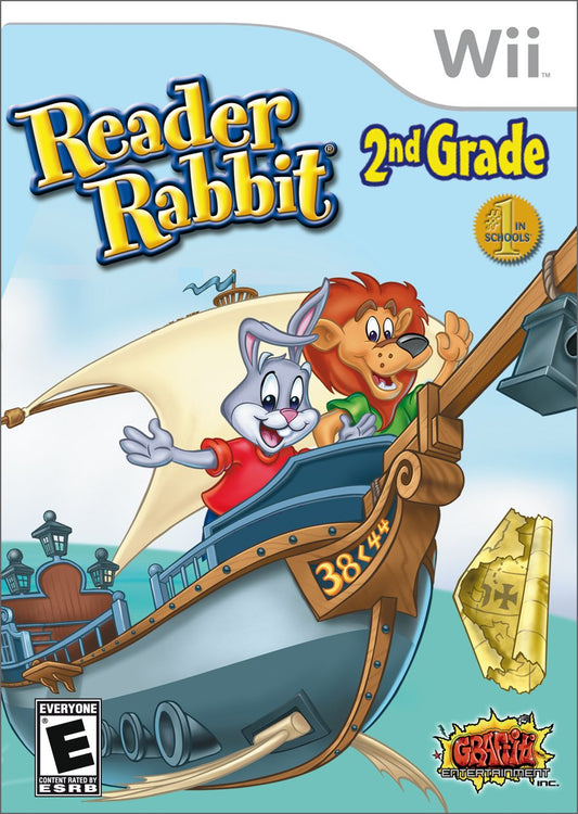 Graffiti Entertainment Reader Rabbit 2nd Grade Game for Nintendo Wii - Model GE-WII-106-RRS
