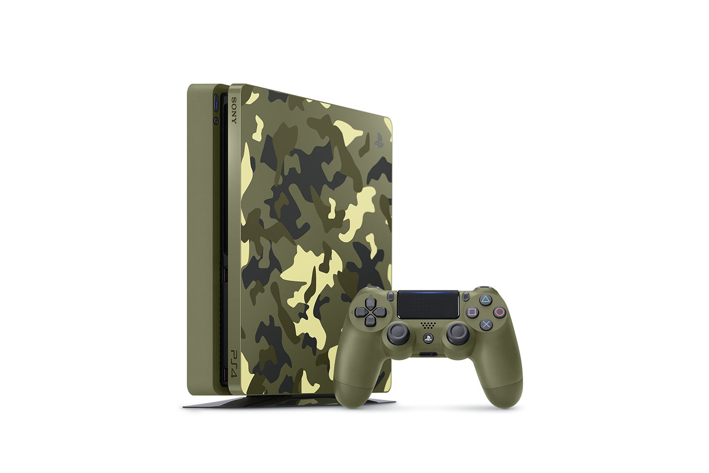 PlayStation 4 Slim 1TB Limited Edition Console - Call of Duty WWII Bundle [Discontinued] (Renewed)